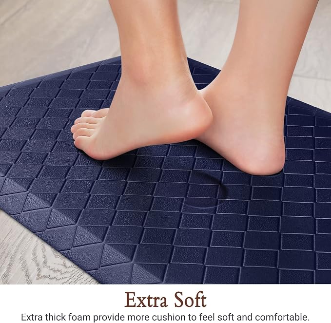 HappyTrends Kitchen Runner Rugs Anti-Fatigue mats, 17.3"x 28", Non Slip - Image 3