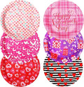 120 Pcs Valentines Party Plates 7 Inch Valentine's Day Paper Plates, Heart by Umigy