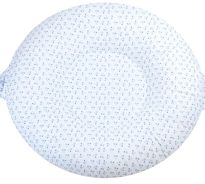 Pello Multi-use Luxe Baby, Floor Pillow/Play Mat/Lounger (Oxford/Blue)