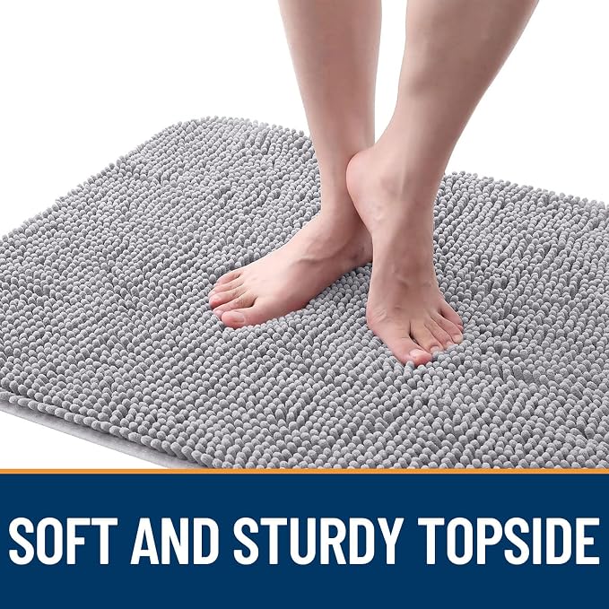 OLANLY Dog Door Mat for Muddy Paws 50x30, Absorbs Moisture and Dirt, Absorbent - Image 4