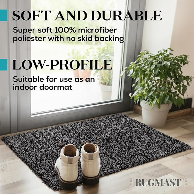 Premium Microfiber Indoor Door Mat – 20"x30" Washable Entry Mat, Waterproof - Image 5