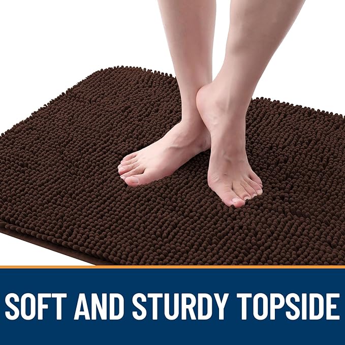 OLANLY Dog Door Mat for Muddy Paws 54x24, Absorbs Moisture and Dirt, Absorbent - Image 4