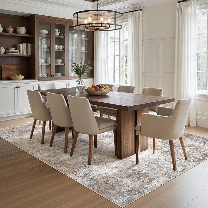 UERMEI 8x11 Area Rug Living Room Rugs Thickened - Image 9