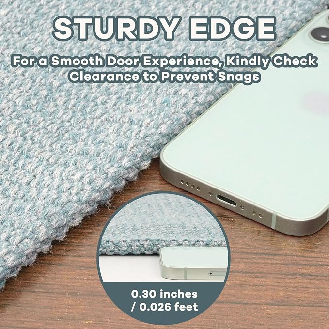 EARTHALL Washable Runner Rug 2x4 Ft Non Slip Runners - Image 2