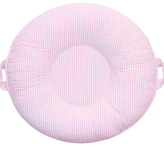 Pello Multi-use Children's Floor Cushion/Play Mat/Lounger (Sadie/Light Pink)