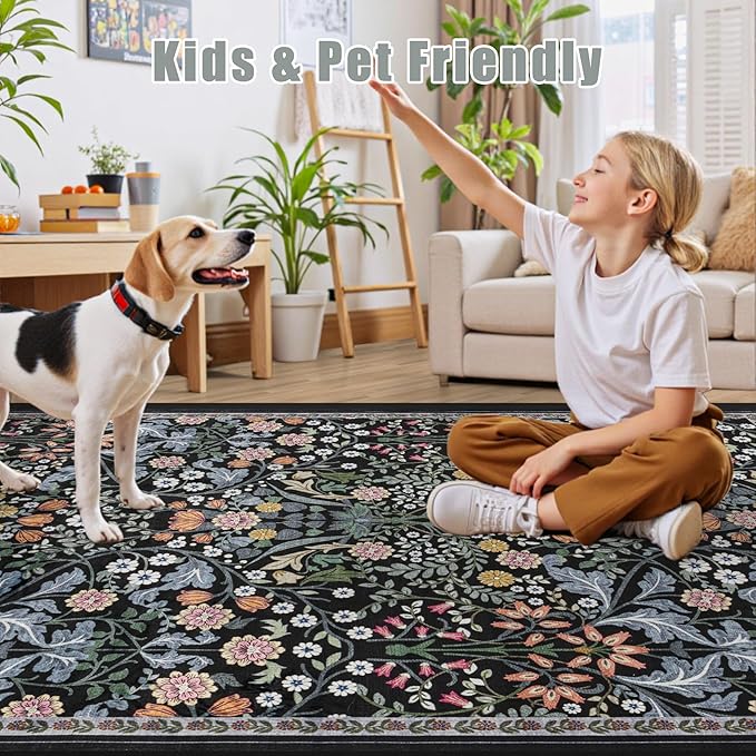 Runner Rug for Entryway: 2x5 Kitchen Rugs Non Slip Washable Ultra-Thin Soft - Image 7