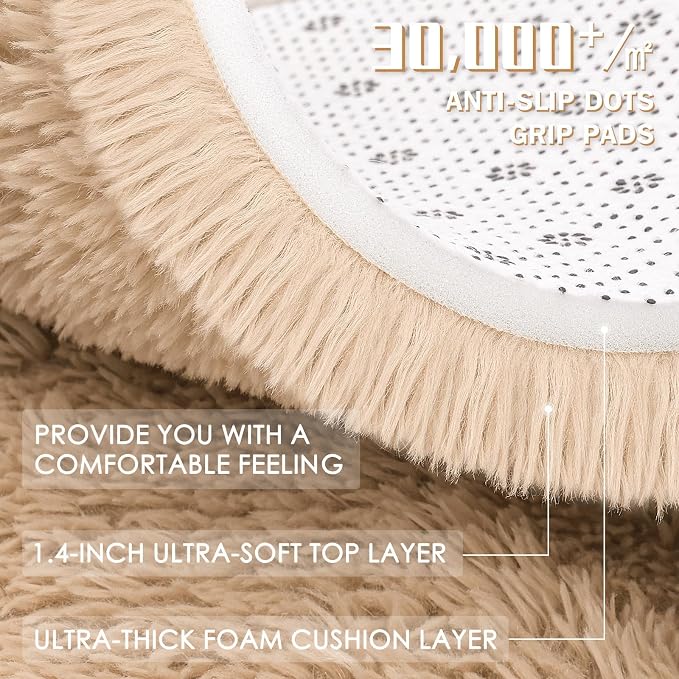 OLANLY 6x11 Machine Washable Large Area Rugs - Image 8
