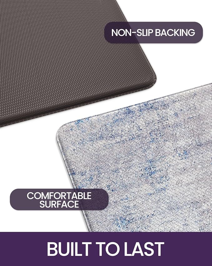DEXI Kitchen Mats Cushioned Anti Fatigue, 23x86 Floor Padded Runner Rug Non Slip - Image 9