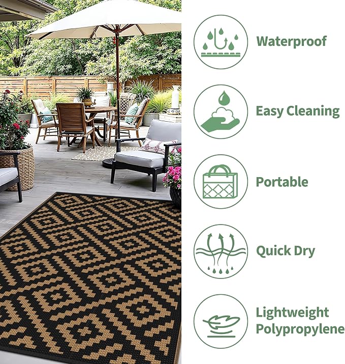 sarben Outdoor Rug for Patio - Image 6