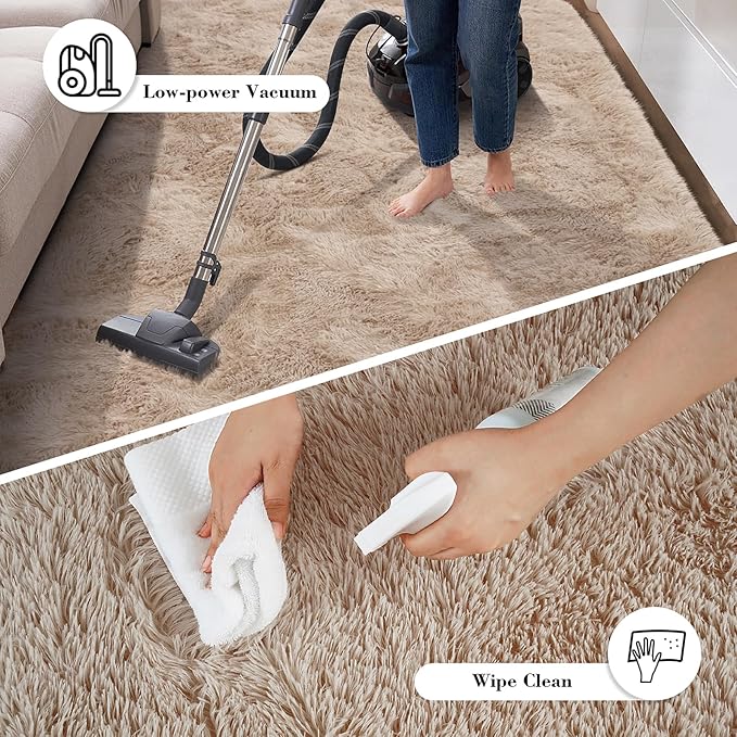 yongyangjuxin Fluffy Rug Shag Area Rug, Super Soft Shag Rugs - Image 7