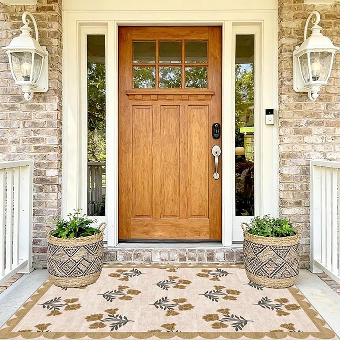 4x6 Covered Outdoor Patio Rug - Image 5