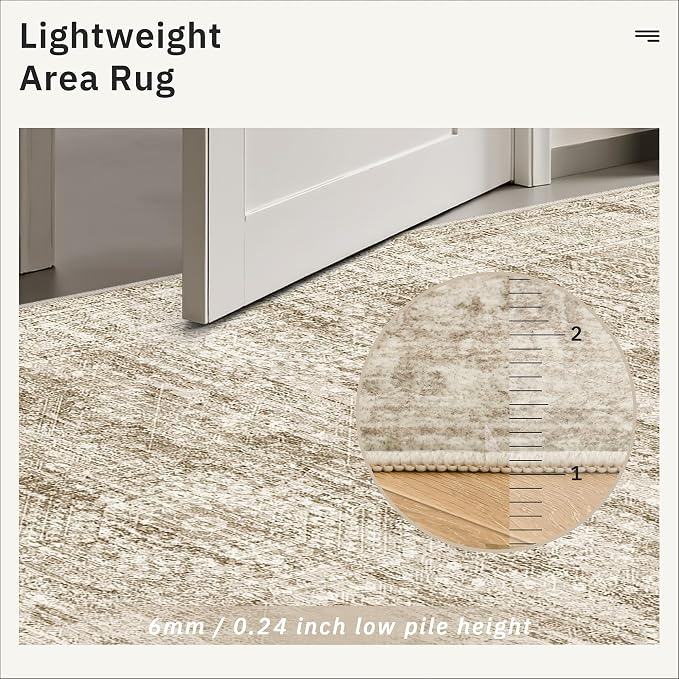 Soalmost Washable Runner Rug - Image 8