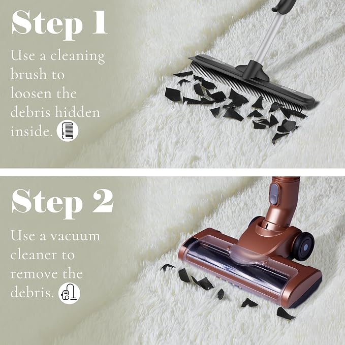 ONASAR Cream White 8x10 Area Rugs - Image 8