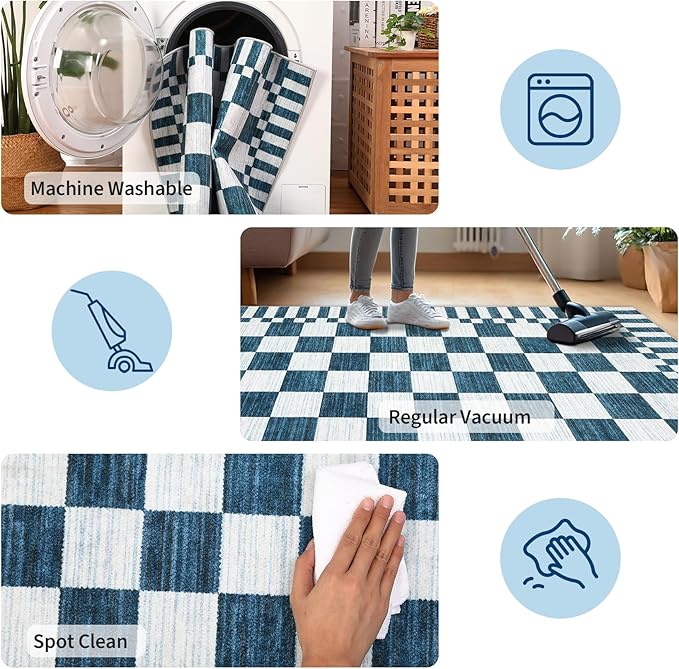 GarveeHome 2×6 Kitchen Runner Rug Non Slip, Washable Runner Rug - Image 7