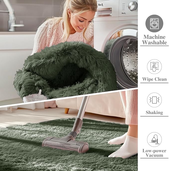 OLANLY 2x5 Machine Washable Runner Rugs - Image 2