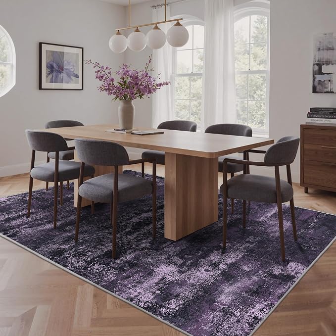 BEIMO Area Rugs 6x9 for Living Room Bedroom, Modern Abstract Machine Washable - Image 3