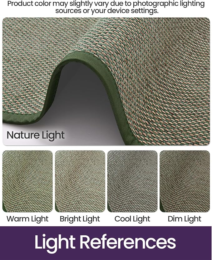 DEXI Ultra Thin Entryway Indoor Door Mat 17x30, Non Slip Rubber Backing Inside - Image 3