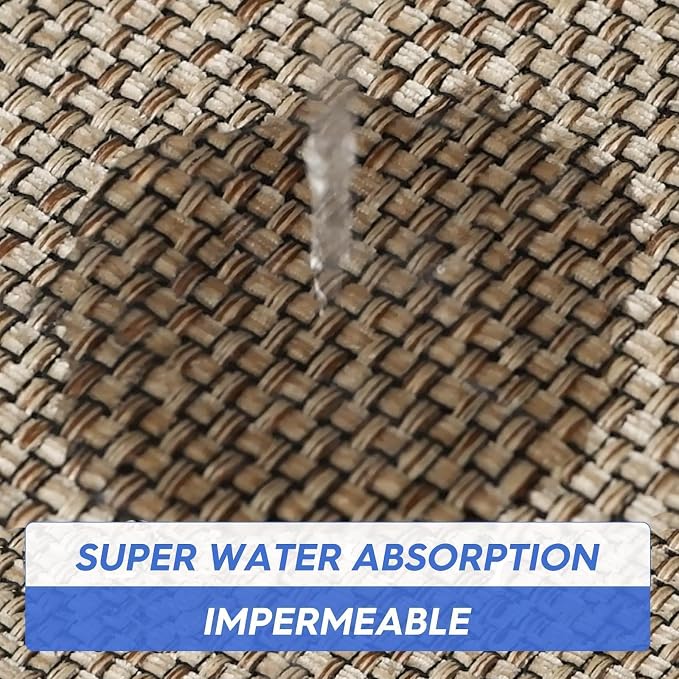 Artoid Mode Washable Non Slip Kitchen Rugs and Mats Set of 2, Rubber Backing - Image 7