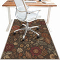36"x48" Office Chair Mat for Hardwood Tile Floor, Under Desk Carpet Protector by BESBLEE