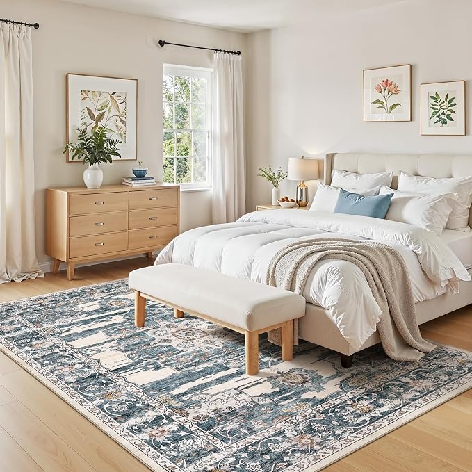 Washable 10x12 Area Rug for Living Room - Image 6