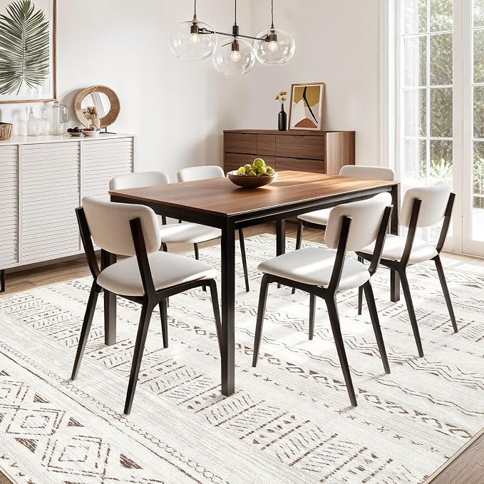 cotiled 12x15 Area Rugs Living Room Rug: Washable Boho Rugs - Image 7
