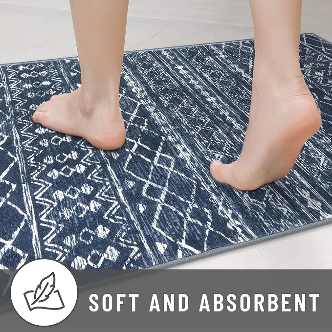 KUTA Boho Runners for Hallways 2.6x10 ft Moroccan Washable Runner Rug Non-Slip - Image 7