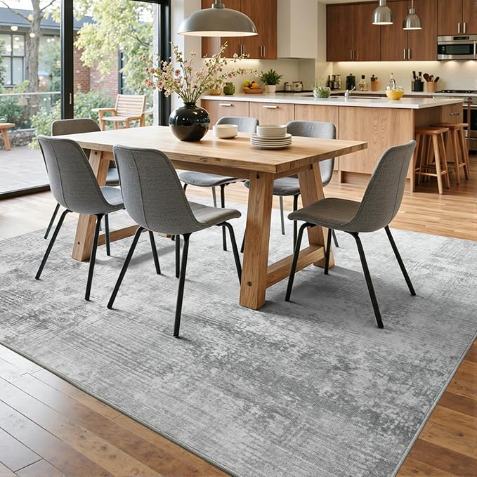 8x10 Ft Large Area Rugs for Living Room, Soft Non-Slip Washable Rugs Modern - Image 9