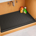 Jin&Bao Waterproof Under Sink Mat 28" x 22", Thick Silicone Mat Cabinet by Jin%26Bao