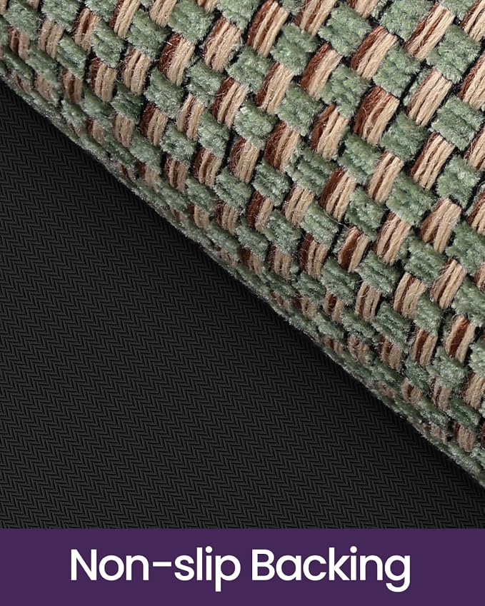 DEXI Ultra Thin Entryway Indoor Door Mat 17x30, Non Slip Rubber Backing Inside - Image 7
