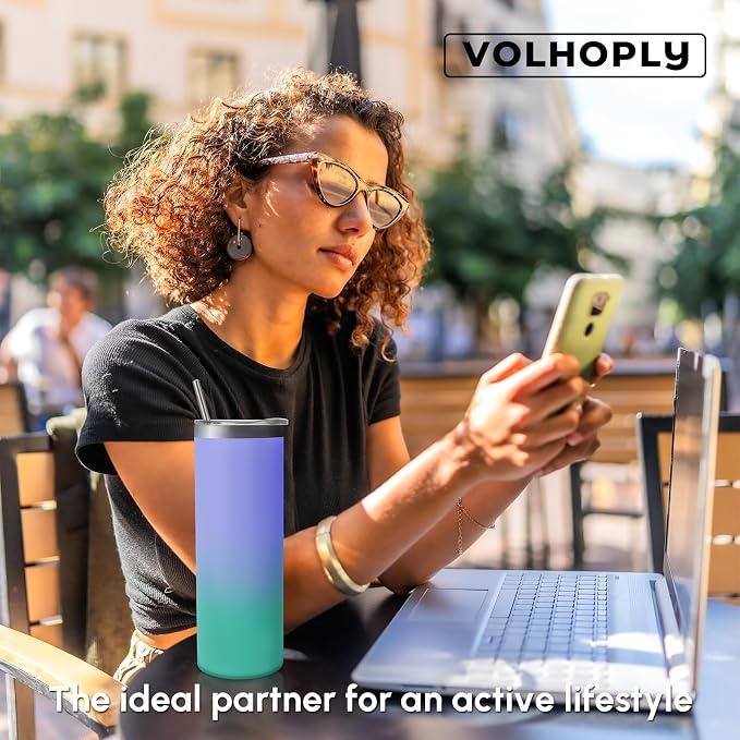 Volhoply 20 oz Skinny Tumbler - Image 7