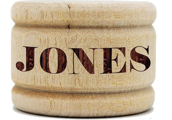 My Personal Memories Custom Personalized Wooden Napkin Ring Holders - Image 4