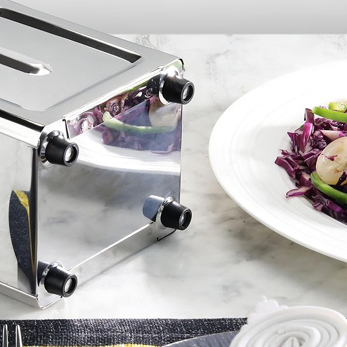 New Star Foodservice 24043 Stainless Steel Short Napkin Dispenser, 3.875 by - Image 4