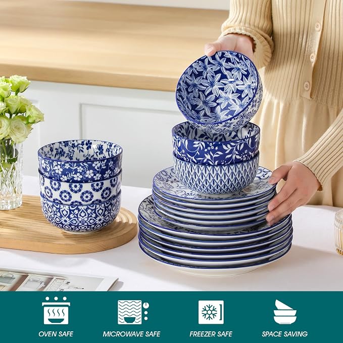 vancasso SELENE Plates and Bowls Set - Image 3