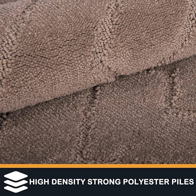 PURRUGS Dirt Trapping Door Mat 24" x 84", Non-Slip Machine Washable Entry Rug - Image 3