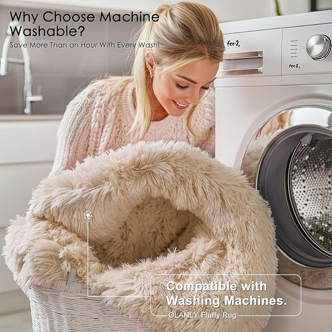 OLANLY 6x12 Machine Washable Large Area Rugs - Image 2