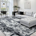 RELEANY Washable Area Rugs 8'x10' Non-Slip Modern Abstract Soft by RELEANY