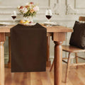 FOLINS&HOME Brown Waterproof Decorative Table Runner 60 Inches Long | 210GSM by FOLINSHOME