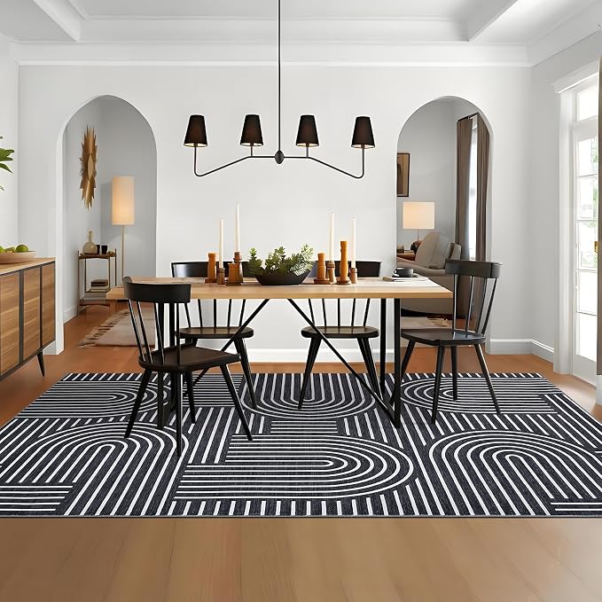ROYHOME Washable Rug 5x7 Area Rugs - Image 2