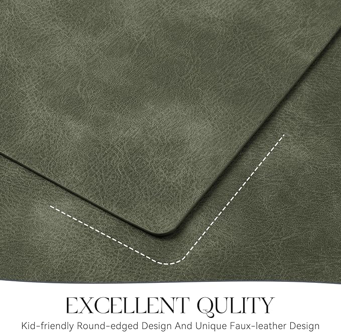 MOSAYT Vinyl Placemats Set of 6-12 X 17 Inch - Image 5