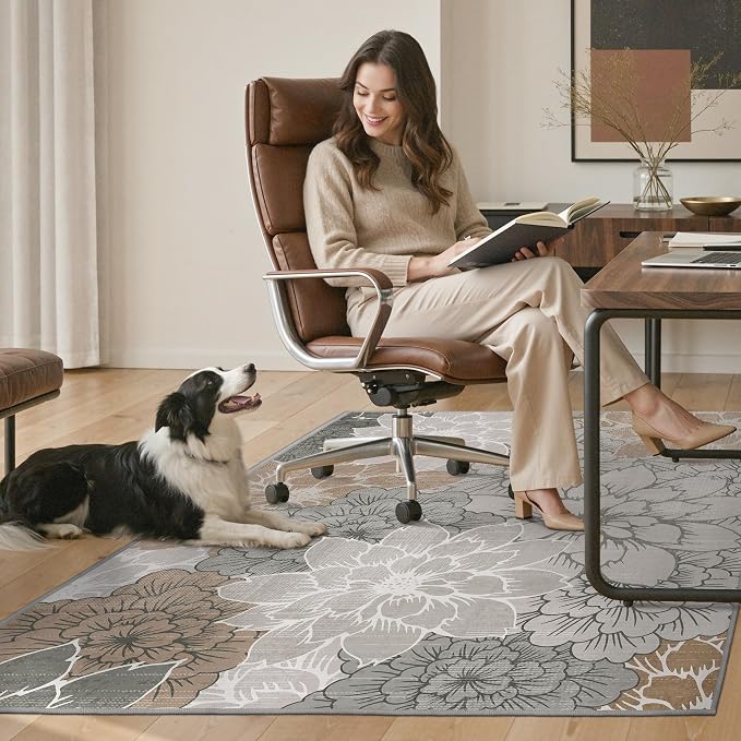 48"x72" Office Chair Mat for Hardwood Tile Floor, Under Desk Carpet Protector - Image 7