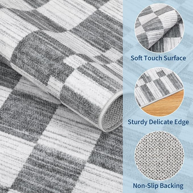 GarveeHome 2×5 Kitchen Runner Rug Non Slip, Washable Runner Rug - Image 5