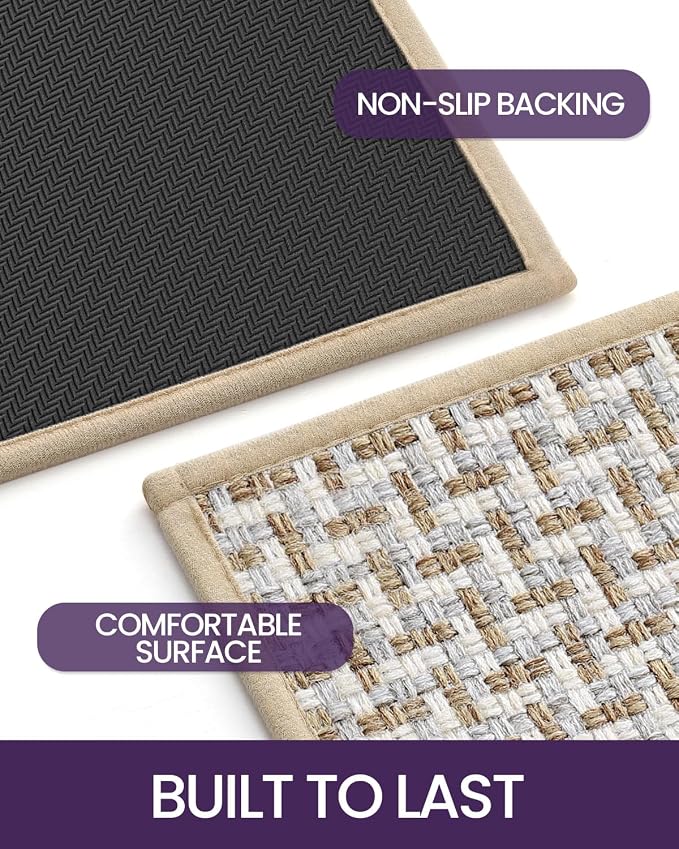 DEXI Hallway Runner Rug 2'x6', Non Slip Rubber Backed Runners Carpet, Ultra - Image 4
