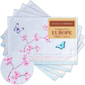Maison d' Hermine Placemats Set of 4 Reusable 100% Cotton | Cloth Place Mats by MaisondHermine