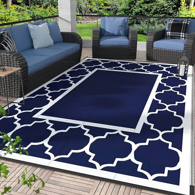 GENIMO 5' x 8' Outdoor Rug Waterproof by GENIMO