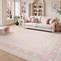 Lessymo 8 x 10 Area Rugs for Living Room, Machine Washable Area Rugs Boho Faux by Lessymo