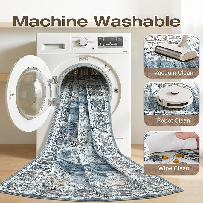 8x10 Washable Area Rug - Image 2