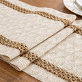 Boho Table Runners 36 Inches Long Summer Macrame Small Table Runner Cotton by Niviy