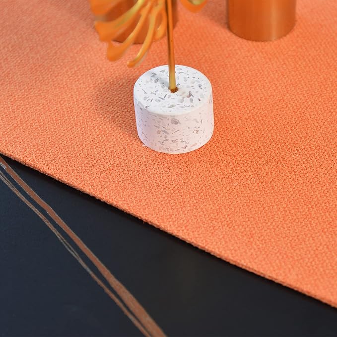 Dinning Table Runner Cloth 12 x 36 Inches Farmhouse Kitchen Coffee Burlap Table - Image 3