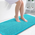 OLANLY Bathroom Runner Rugs 47x24, Soft Absorbent Chenille Bath Rugs, Rubber by OLANLY