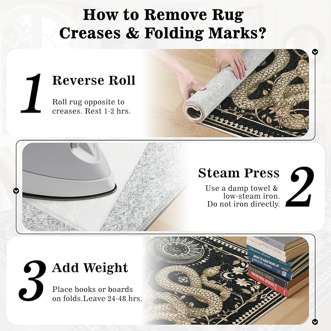 DCX Washable 3x5 Snake Rug, Soft Low Pile Carpet, Kid & Pet Friendly - Image 9